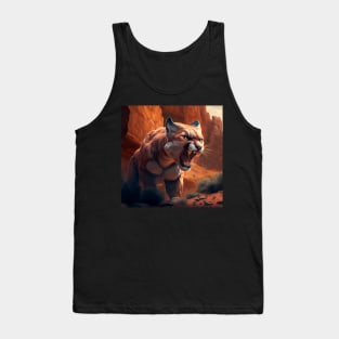 Angry Cougar Tank Top